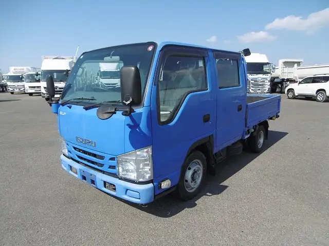 いすゞ エルフ 小型 平ボディ Wキャブ 床鉄板 の中古トラック【車両No.166439】