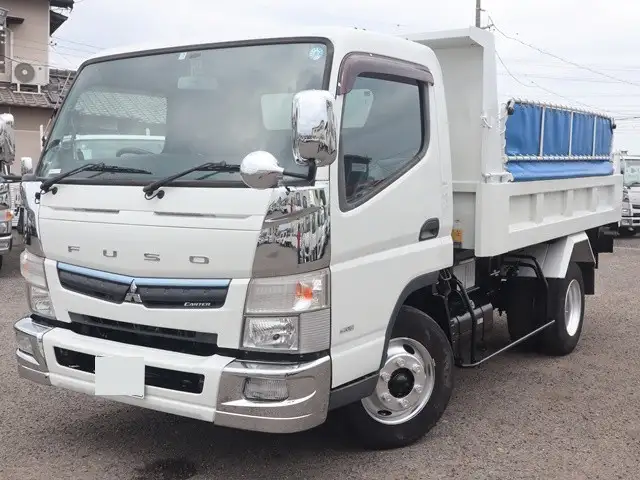 三菱 キャンター 小型 ダンプ 強化 コボレーン の中古トラック【車両No.166396】