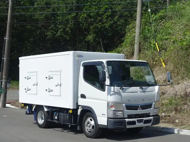 三菱 キャンター 小型 冷凍冷蔵 低温 スタンバイ の中古トラック【車両No.166634】