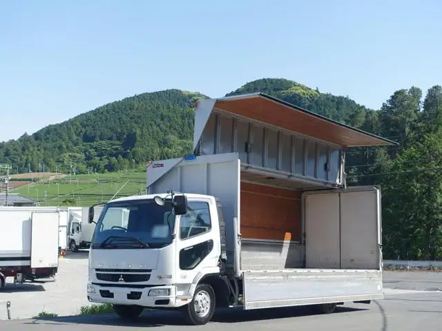 三菱 ファイター 中型/増トン ウイング PDG-FK71R H20 の中古トラック【車両No.166619】