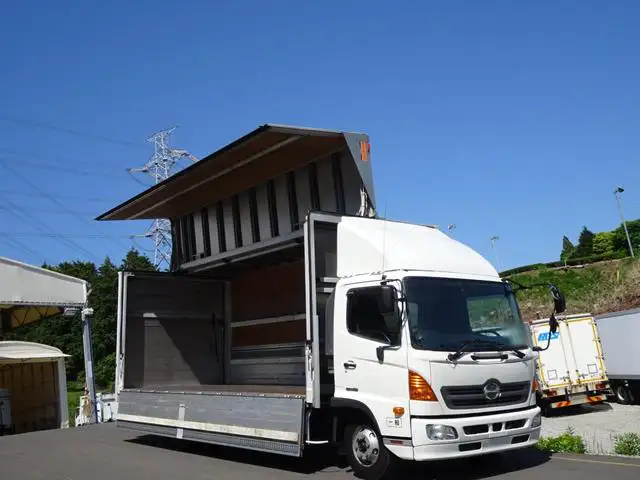 日野 レンジャー 中型/増トン ウイング パワーゲート TKG-FC9JKAA の中古トラック【車両No.166643】