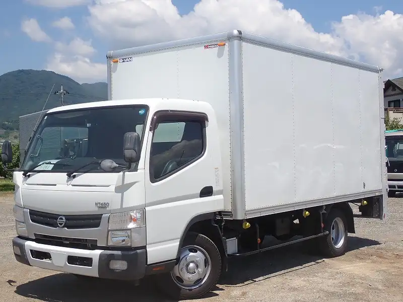 日産 アトラス 小型 アルミバン パワーゲート TRG-FEB5W の中古トラック【車両No.166946】