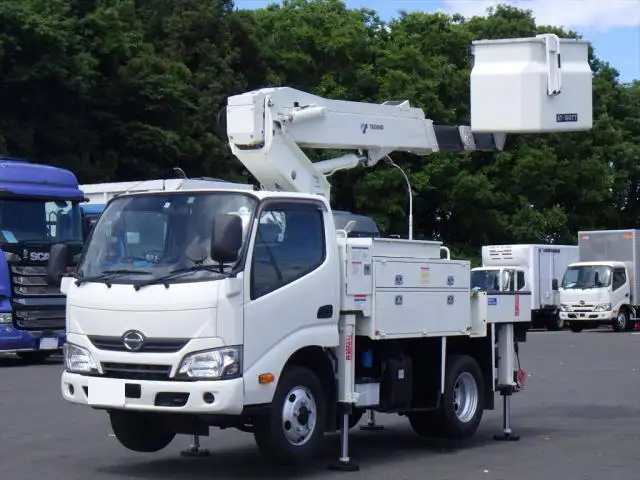 日野 デュトロ 小型 高所・建柱車 高所作業車 TKG-XZU675M の中古トラック【車両No.167069】