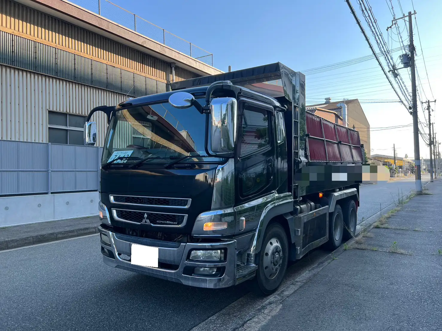三菱 スーパーグレート 大型 ダンプ コボレーン BDG-FV50JX の中古トラック【車両No.166988】