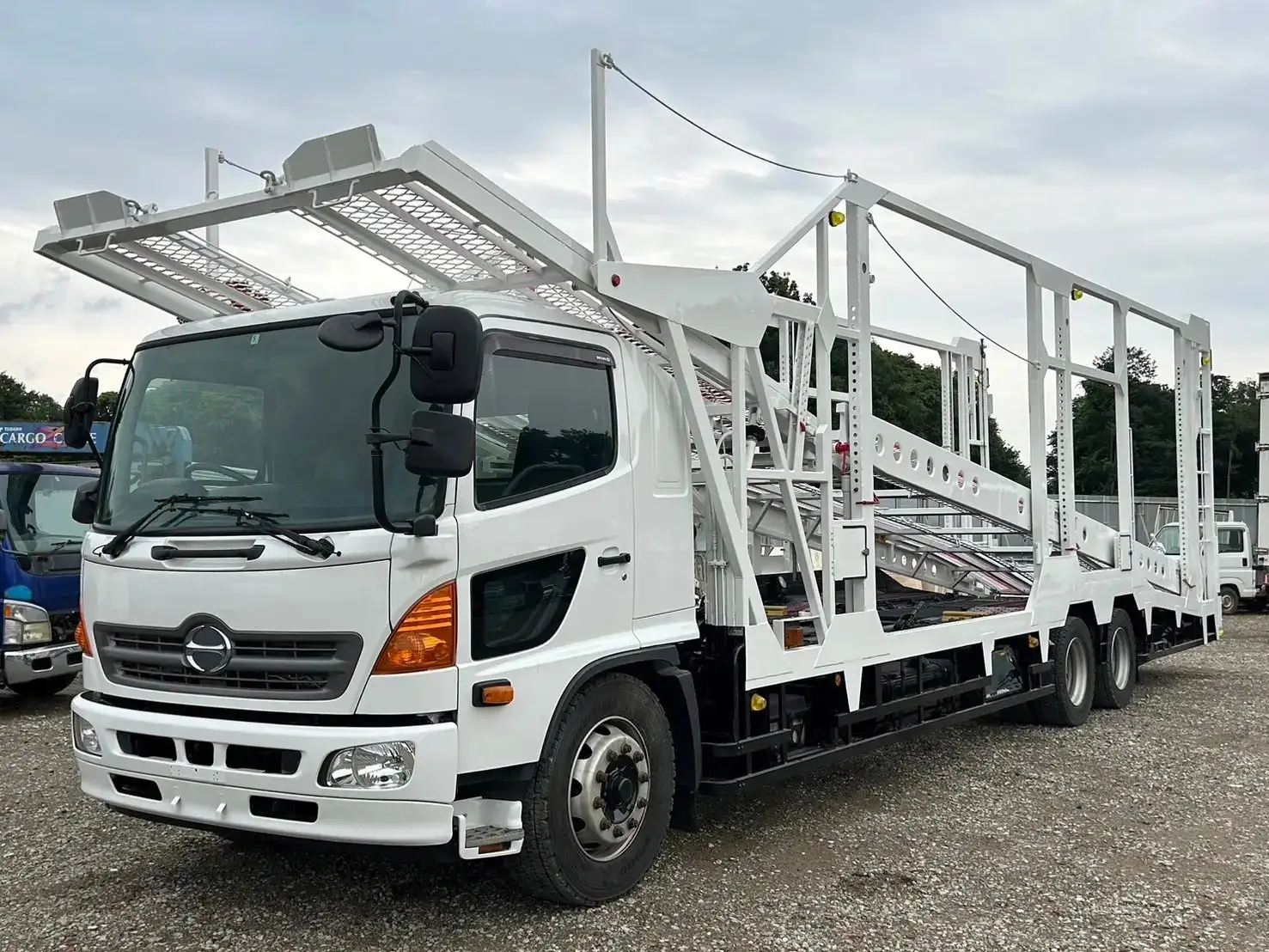 日野 レンジャー 中型/増トン 車両重機運搬 ベッド LDG-GK8JWAA の中古トラック【車両No.167106】