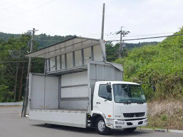 三菱 ファイター 中型/増トン ウイング エアサス TKG-FK74F の中古トラック【車両No.167154】