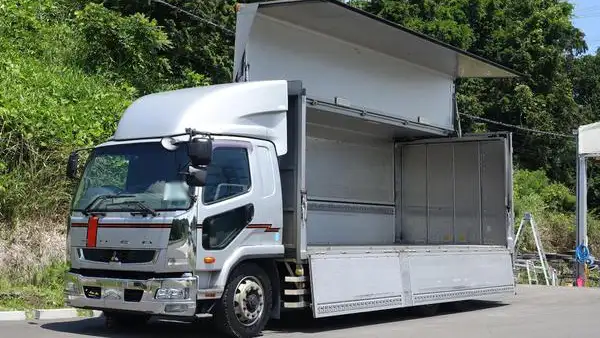 三菱 ファイター 中型/増トン ウイング 床鉄板 ジョルダー の中古トラック【車両No.167085】