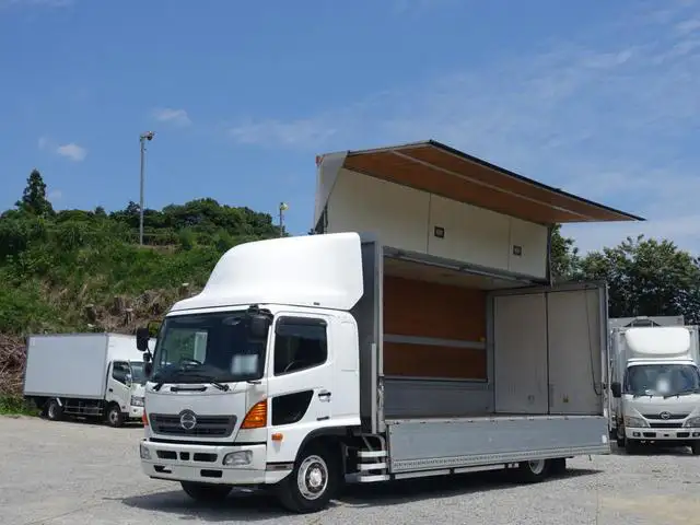 日野 レンジャー 中型/増トン ウイング パワーゲート エアサス の中古トラック【車両No.167132】