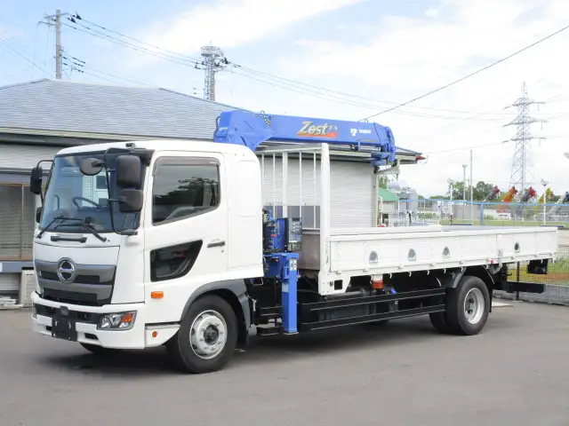 日野 レンジャー 中型/増トン クレーン付 4段 ラジコン の中古トラック【車両No.166763】