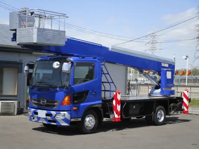 日野 レンジャー 中型/増トン 高所・建柱車 高所作業車 BDG-FC6JGWA の中古トラック【車両No.166791】