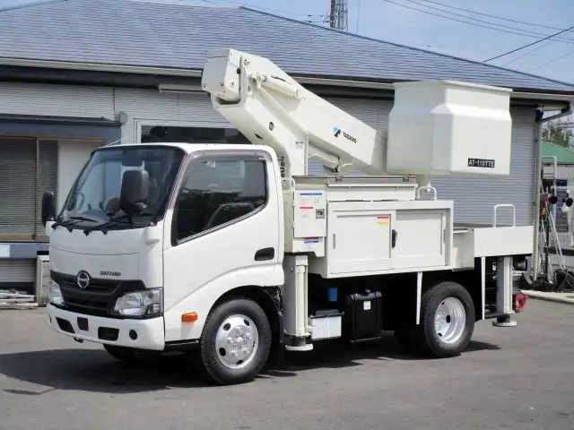 日野 デュトロ 小型 高所・建柱車 高所作業車 電工仕様 の中古トラック【車両No.166807】