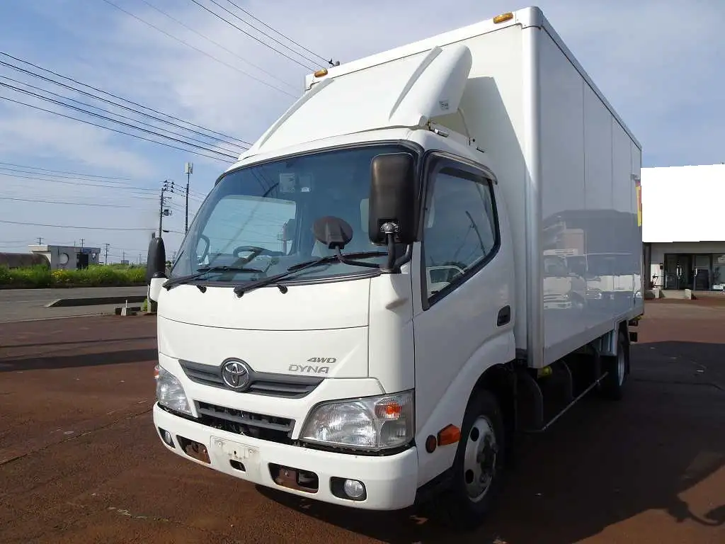 トヨタ ダイナ 小型 アルミバン TKG-XZU695 H27 の中古トラック【車両No.167361】