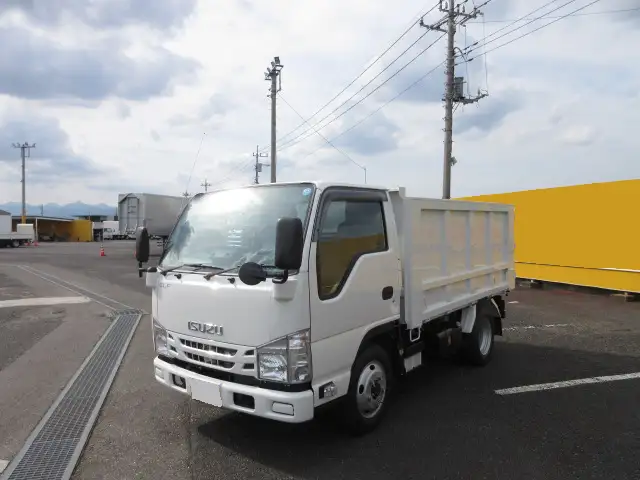 いすゞ エルフ 小型 ダンプ 土砂禁 ステンレス張り の中古トラック【車両No.167348】