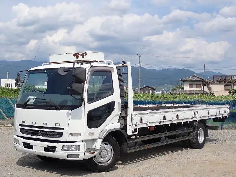 三菱 ファイター 中型/増トン 平ボディ 床鉄板 PJ-FK72FZ の中古トラック【車両No.167464】