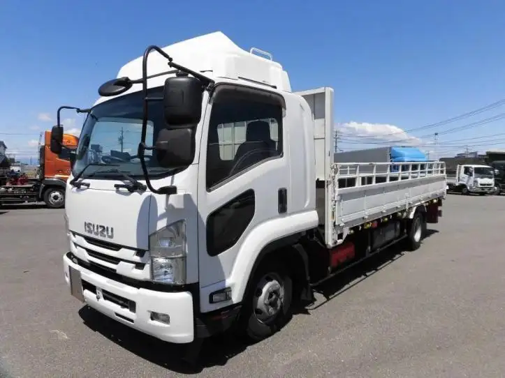 いすゞ フォワード 中型/増トン 平ボディ 床鉄板 ベッド の中古トラック【車両No.167627】