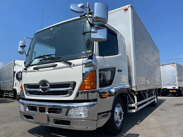 日野 レンジャー 中型/増トン アルミバン パワーゲート ベッド の中古トラック【車両No.167482】