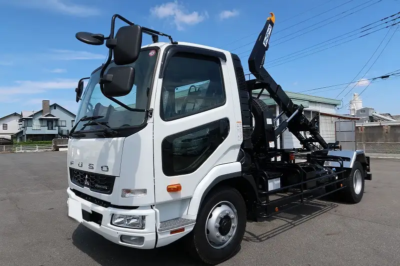 三菱 ファイター 中型/増トン アームロール ツインホイスト 2KG-FK72FZ の中古トラック【車両No.167693】