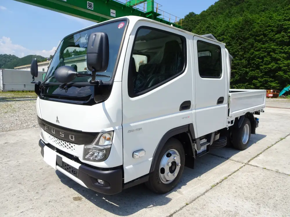 三菱 キャンター 小型 平ボディ Wキャブ 2RG-FBA20 の中古トラック【車両No.167792】
