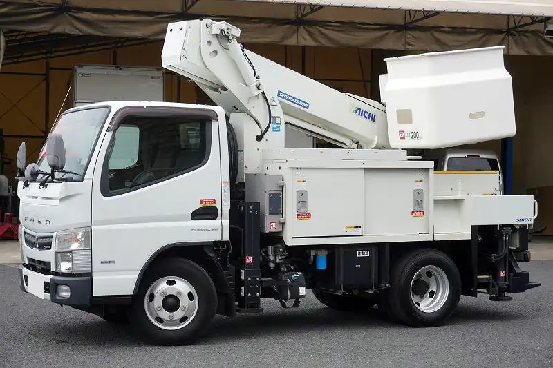 三菱 キャンター 小型 高所・建柱車 高所作業車 電工仕様 の中古トラック【車両No.167894】