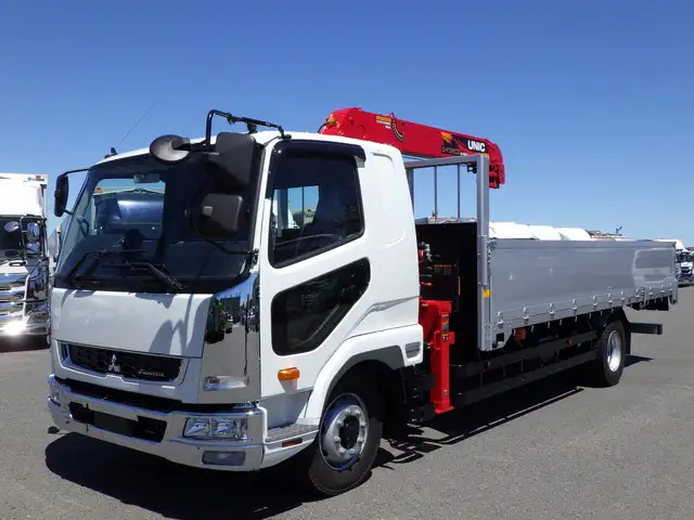 三菱 ファイター 中型/増トン クレーン付 アルミブロック 4段 の中古トラック【車両No.168079】