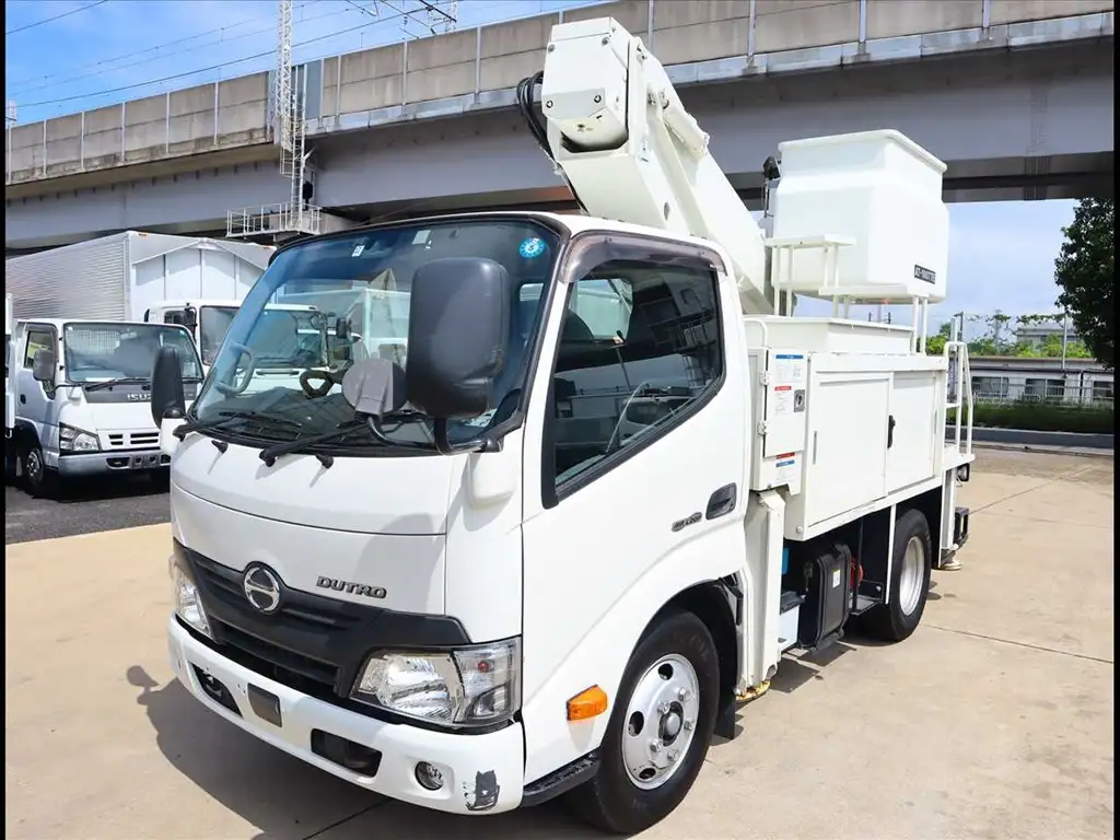 日野 デュトロ 小型 高所・建柱車 高所作業車 電工仕様 の中古トラック【車両No.167973】