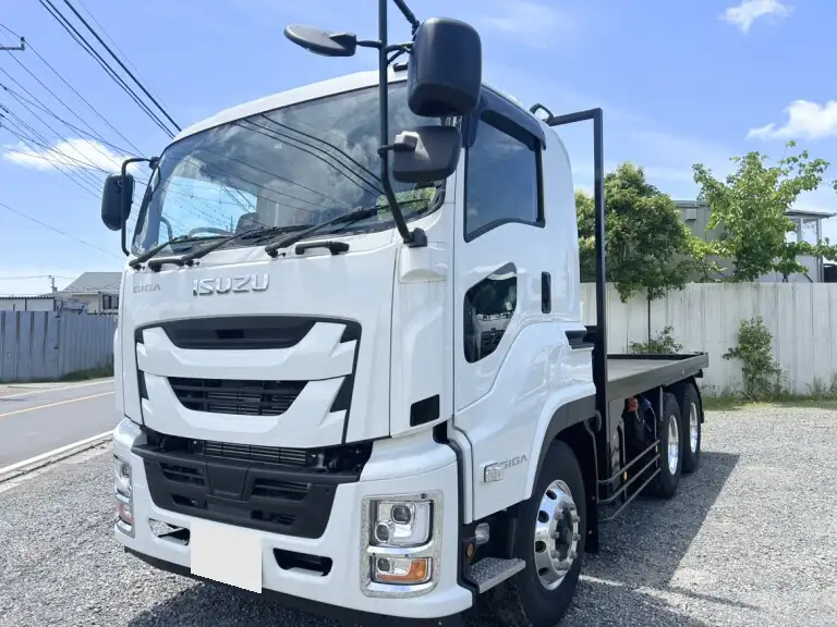 いすゞ ギガ 大型 平ボディ ベッド 2PG-CXM77DT の中古トラック【車両No.168151】