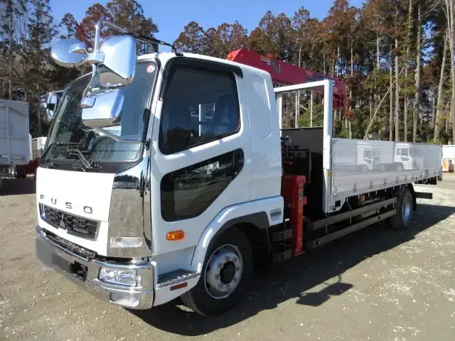 三菱 ファイター 中型/増トン クレーン付 アルミブロック 4段 の中古トラック【車両No.168266】