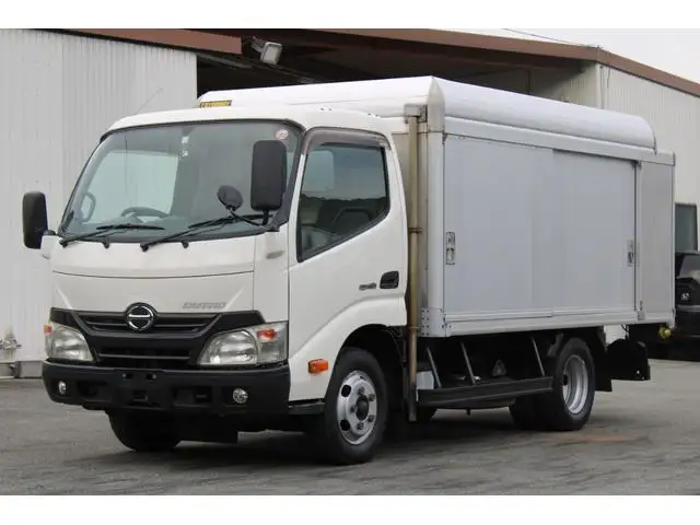 日野 デュトロ 小型 アルミバン ボトルカー サイドドア の中古トラック【車両No.168370】