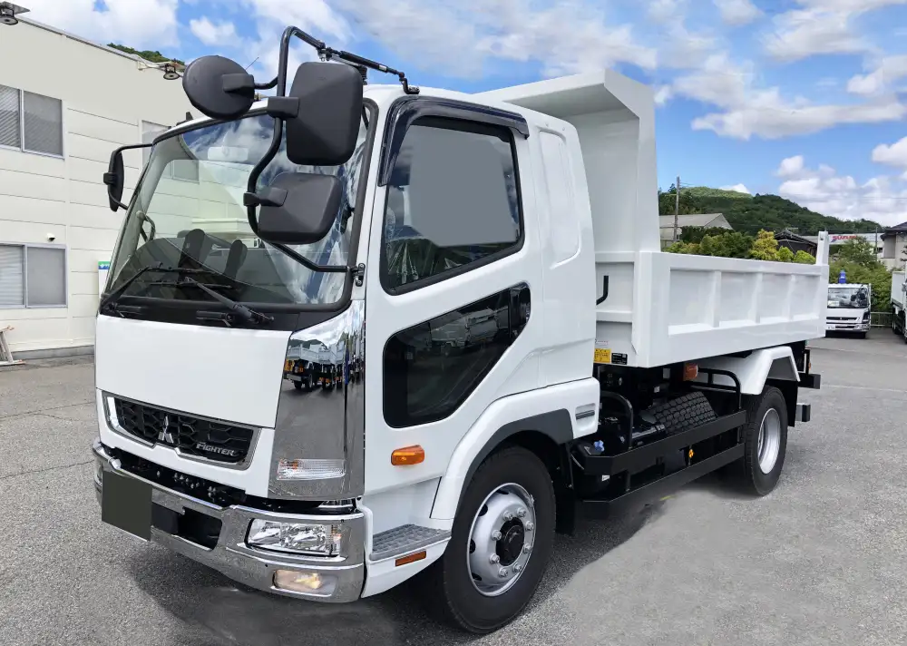 三菱 ファイター 中型/増トン ダンプ 強化 ベッド の中古トラック【車両No.168541】