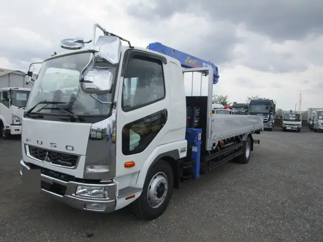 三菱 ファイター 中型/増トン クレーン付 アルミブロック 4段 の中古トラック【車両No.168676】