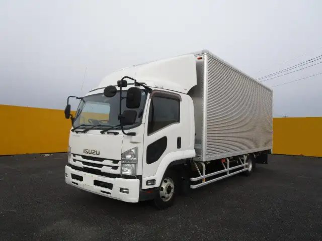 いすゞ フォワード 中型/増トン アルミバン エアサス センターローラー の中古トラック【車両No.168641】