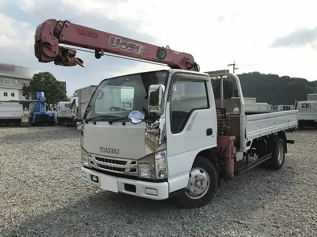 いすゞ エルフ 小型 クレーン付 3段 ラジコン の中古トラック【車両No.168870】