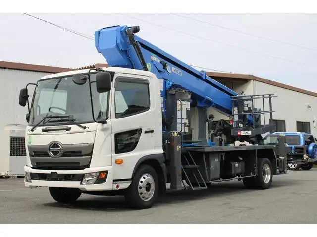 日野 レンジャー 中型/増トン 高所・建柱車 高所作業車  の中古トラック【車両No.168831】