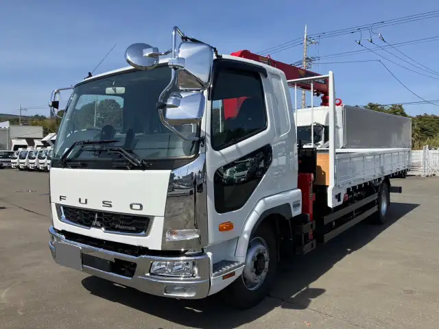 三菱 ファイター 中型/増トン クレーン付 4段 ラジコン の中古トラック【車両No.168975】