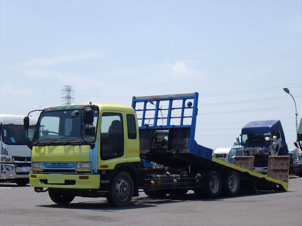 いすゞ フォワード 中型/増トン 車両重機運搬 ウインチ ベッド の中古トラック【車両No.169017】