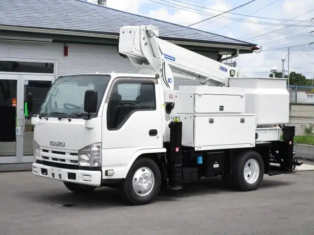 いすゞ エルフ 小型 高所・建柱車 高所作業車 TKG-NKR85N の中古トラック【車両No.168608】
