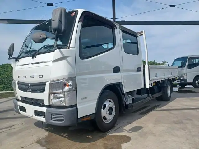 三菱 キャンター 小型 平ボディ Wキャブ  の中古トラック【車両No.169293】