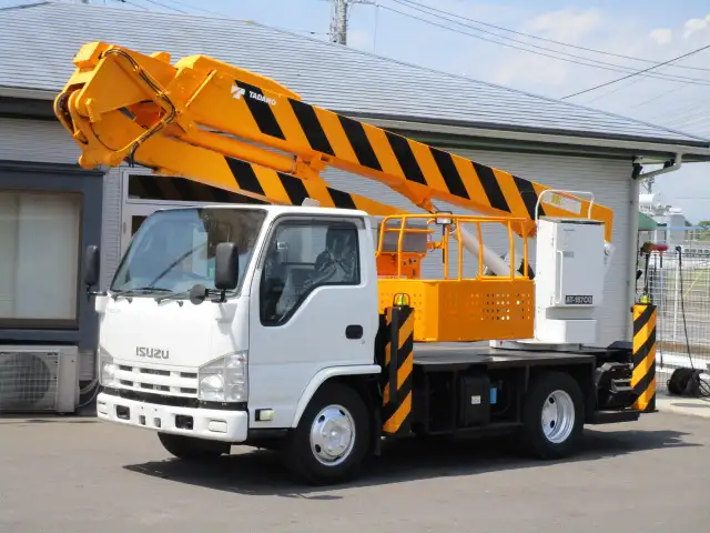 いすゞ エルフ 小型 高所・建柱車 高所作業車 TKG-NKR85N の中古トラック【車両No.169458】
