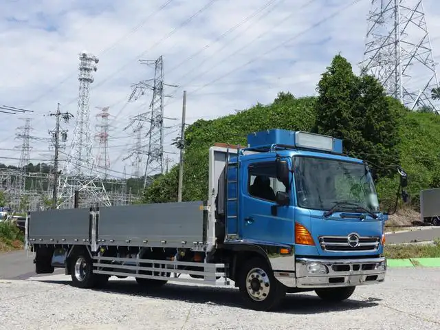 日野 レンジャー 中型/増トン 平ボディ アルミブロック ベッド の中古トラック【車両No.169457】