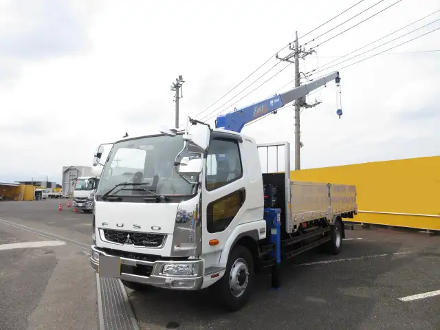 三菱 ファイター 中型/増トン クレーン付 アルミブロック 4段 の中古トラック【車両No.169346】