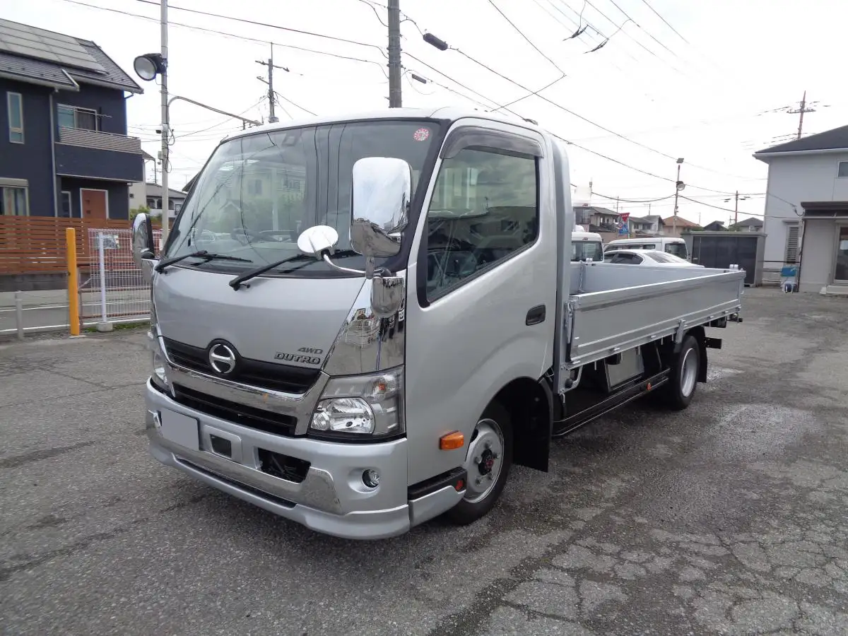 日野 デュトロ 小型 平ボディ 床鉄板 TKG-XZU775M の中古トラック【車両No.169736】