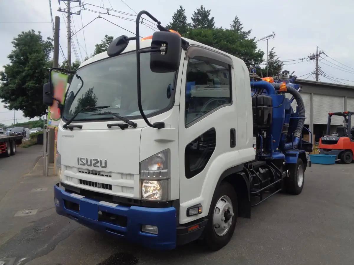 いすゞ フォワード 中型/増トン タンク車 汚泥吸引車 TKG-FRR90S2 の中古トラック【車両No.169734】