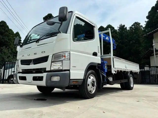 三菱 キャンター 小型 クレーン付 4段 ラジコン の中古トラック【車両No.169687】