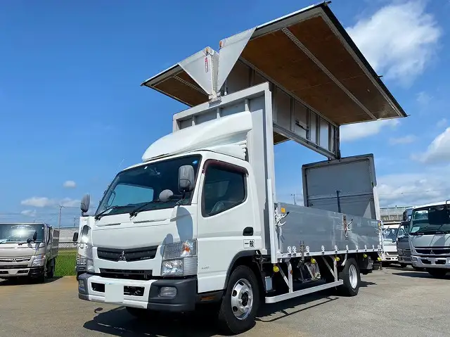 三菱 キャンター 小型 ウイング パワーゲート TKG-FEB90 の中古トラック【車両No.169698】