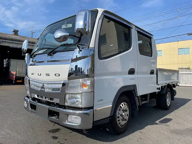 三菱 キャンター 小型 平ボディ Wキャブ TPG-FBA00 の中古トラック【車両No.170064】