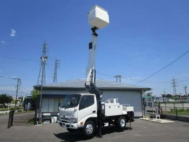 日野 デュトロ 小型 高所・建柱車 高所作業車 電工仕様 の中古トラック【車両No.170406】