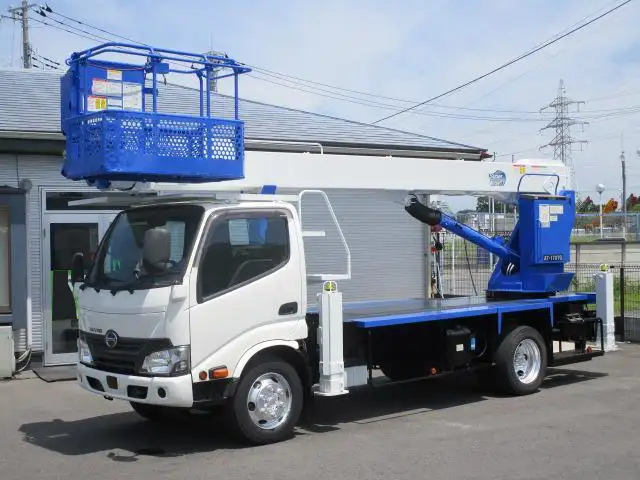 日野 デュトロ 小型 高所・建柱車 高所作業車 TKG-XZU650F の中古トラック【車両No.170403】
