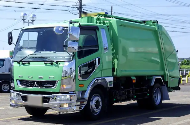 三菱 ファイター 中型/増トン パッカー車 プレス式 ベッド の中古トラック【車両No.170665】