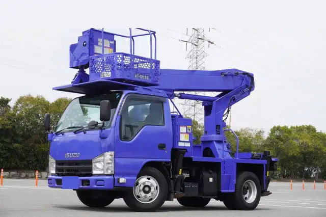 いすゞ エルフ 小型 高所・建柱車 高所作業車 TKG-NKR85AN の中古トラック【車両No.170922】