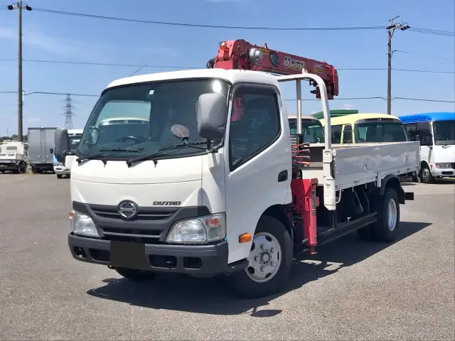 日野 デュトロ 小型 クレーン付 4段 ラジコン の中古トラック【車両No.171013】